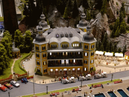 Scale model of a building at the Austria section of Miniatur Wunderland