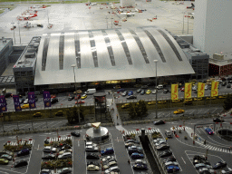 Scale model of the terminal at the fictional Knuffingen Airport at the Knuffingen section of Miniatur Wunderland