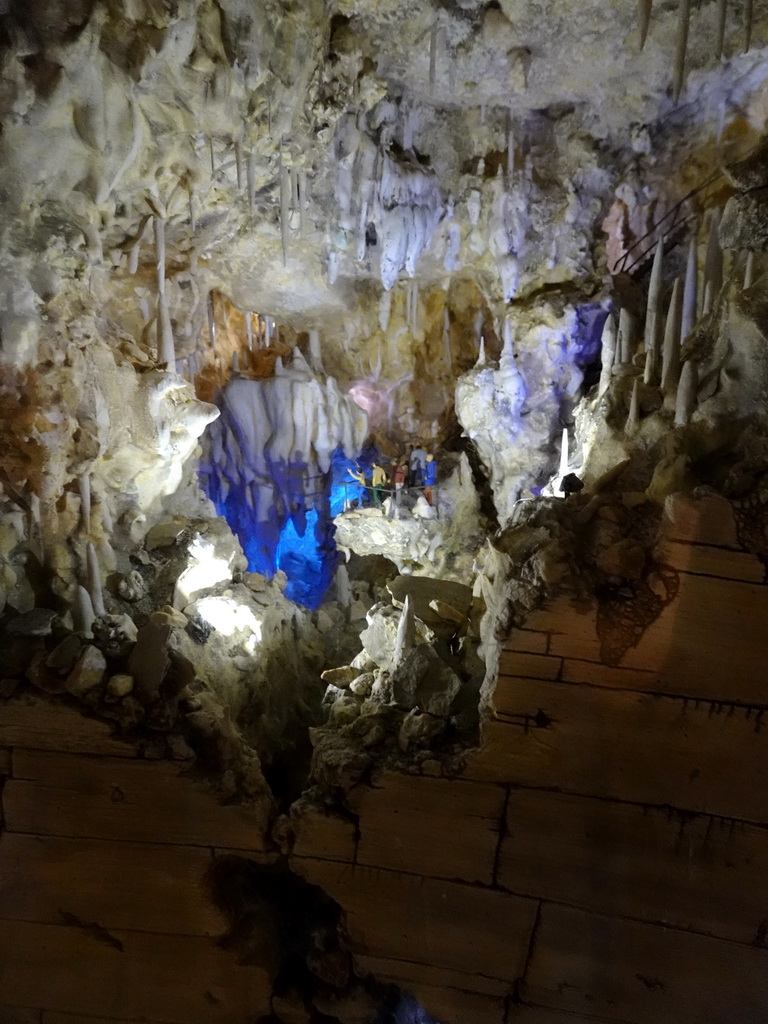 Scale model of a cave at the Bavaria section of Miniatur Wunderland