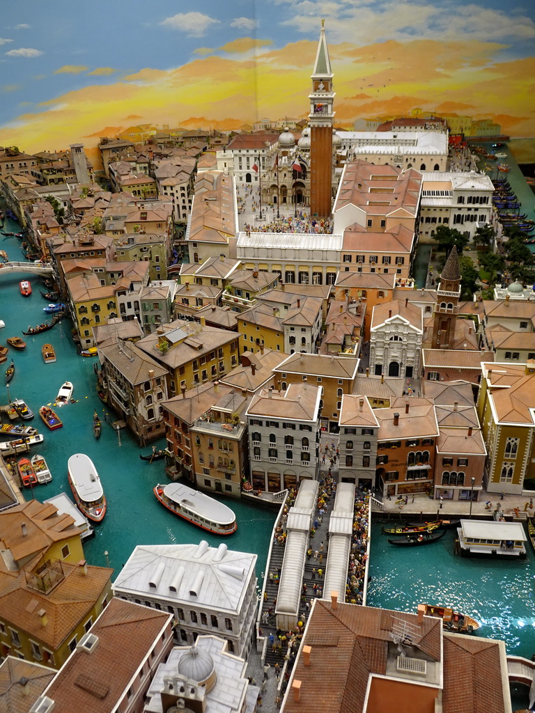 Scale model of Venice at the Italy section of Miniatur Wunderland