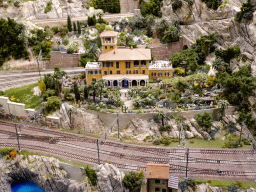 Scale model of a building at the Italy section of Miniatur Wunderland