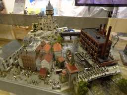 Diorama of the period 1848 - 1910 at the History of Civilization section of Miniatur Wunderland