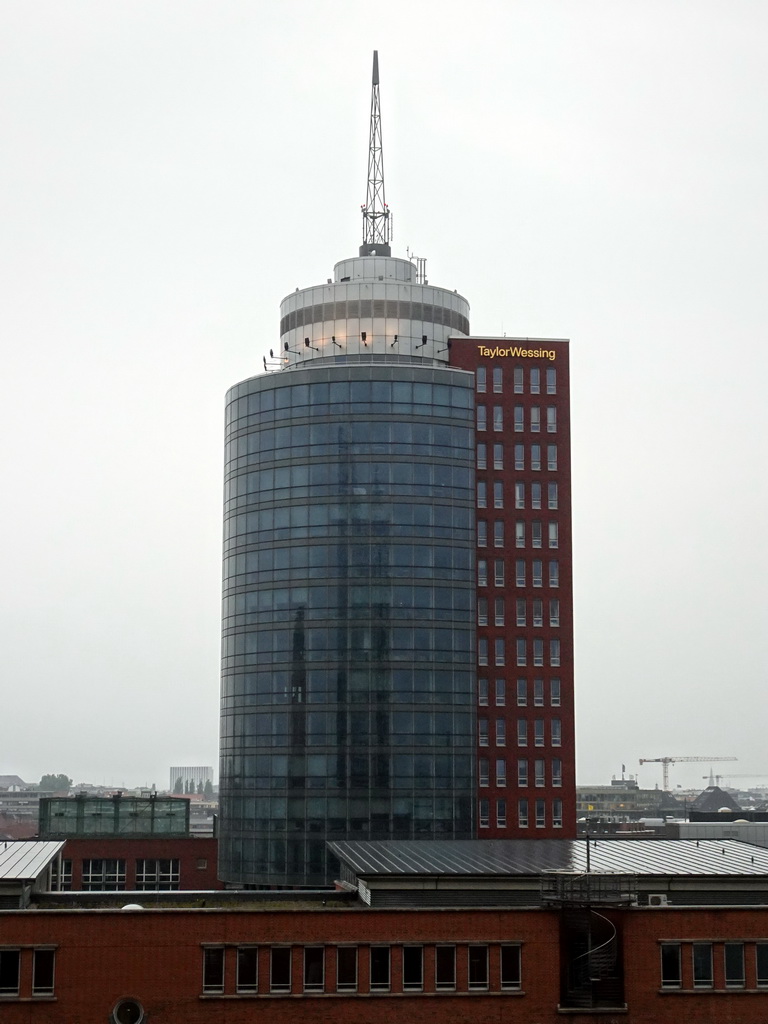 The Hanseatic Trade Center, viewed from the viewing point of the Elbphilharmonie concert hall