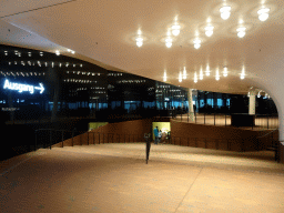 Lobby of the Elbphilharmonie concert hall with the staircase to the exit