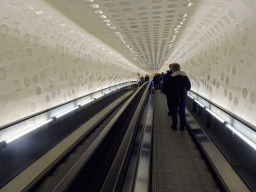 Escalator at the Elbphilharmonie concert hall