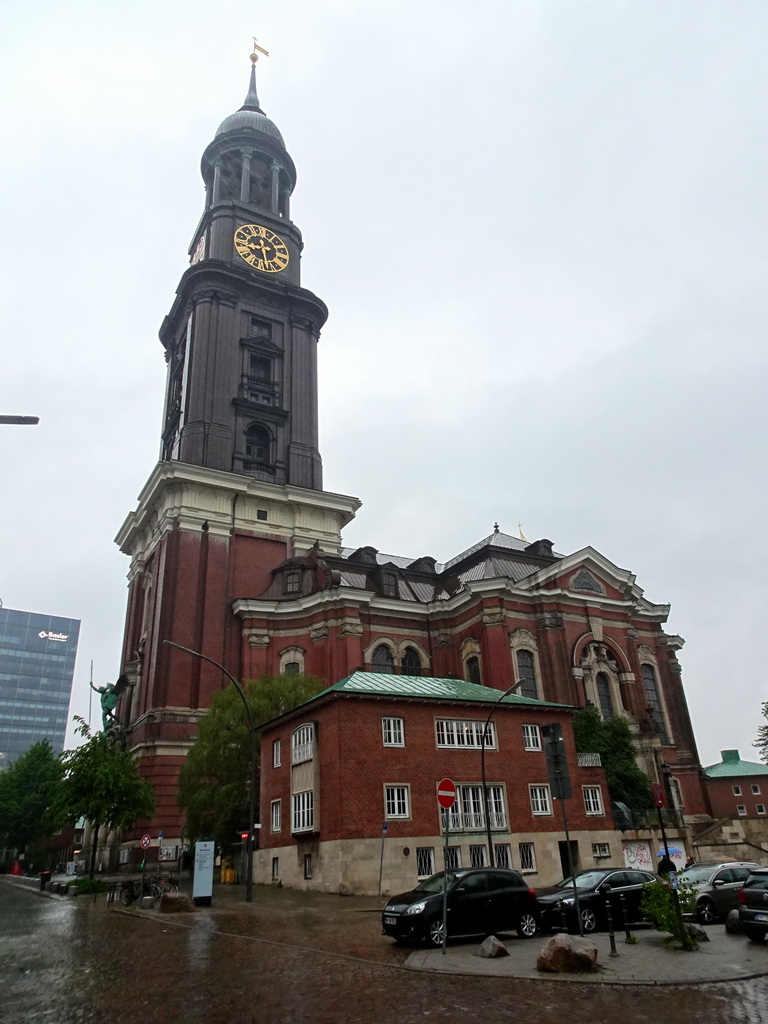 The south side of St. Michael`s Church, viewed from the Wincklerstraße street