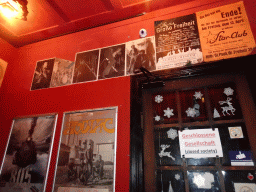 Posters on the left front of the Indra Club 64 at the Große Freiheit street