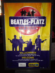 Poster of the Beatles Platz square