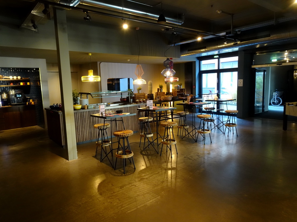 Interior of the breakfast room of the 25hours Hotel Number One