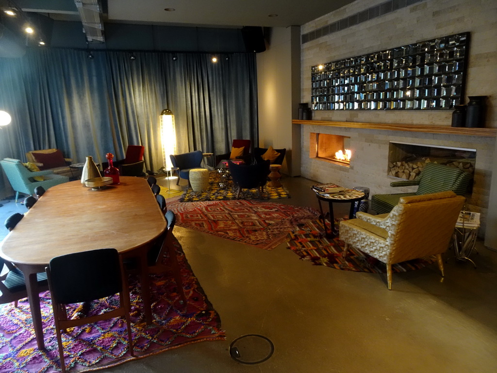 Interior of the breakfast room of the 25hours Hotel Number One