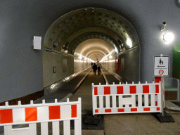 The eastern half of the St. Pauli Elbe Tunnel