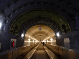 The western half of the St. Pauli Elbe Tunnel