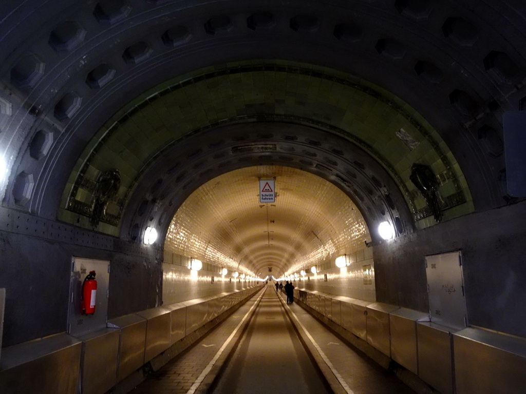 The western half of the St. Pauli Elbe Tunnel