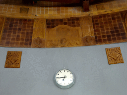 Relief and clock at the north entrance to the St. Pauli Elbe Tunnel