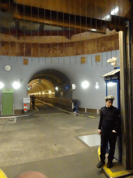 The western half of the St. Pauli Elbe Tunnel