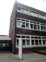 Entrance to the Philips Hamburg building at the Röntgenstraße street