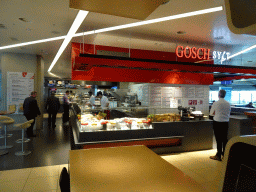 The Gosch Sylt restaurant at the upper floor of the Departure Hall of Hamburg Airport