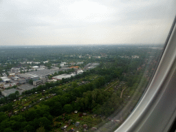 hamburg_1_014 - 240 kb - 1024x768 - The Hummelsbüttel area, viewed from the airplane from Amsterdam The Hummelsbüttel area, viewed from the airplane from Amsterdam