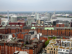 hamburg_1_057 - 395 kb - 1024x768 - The south side of the city with the Elbe river and the Hamburg harbour, viewed from the tower of the St. Nikolai Memorial The south side of the city with the Elbe river and the Hamburg harbour, viewed from the tower of the St. Nikolai Memorial
