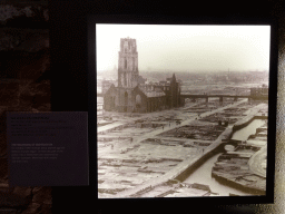 hamburg_1_101 - 236 kb - 1024x768 - Photograph of the destruction of the city of Rotterdam, at the Museum of the St. Nikolai Memorial, with explanation Photograph of the destruction of the city of Rotterdam, at the Museum of the St. Nikolai Memorial, with explanation