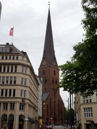 hamburg_1_149 - 307 kb - 768x1024 - The Bergstraße street and St. Peter`s Church The Bergstraße street and St. Peter`s Church