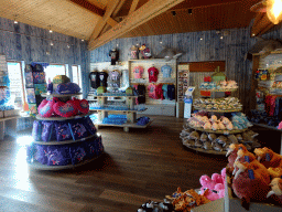 Interior of the Grote Franjepoot souvenir shop at the Dolfinarium Harderwijk