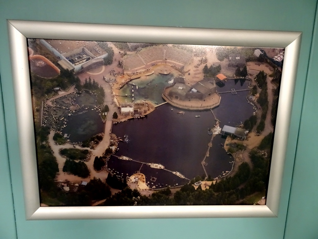 Aerial photograph of the DolfijnenDelta, Onder Odiezee, Walrussenwal and Krabbenkust areas at the Dolfinarium Harderwijk