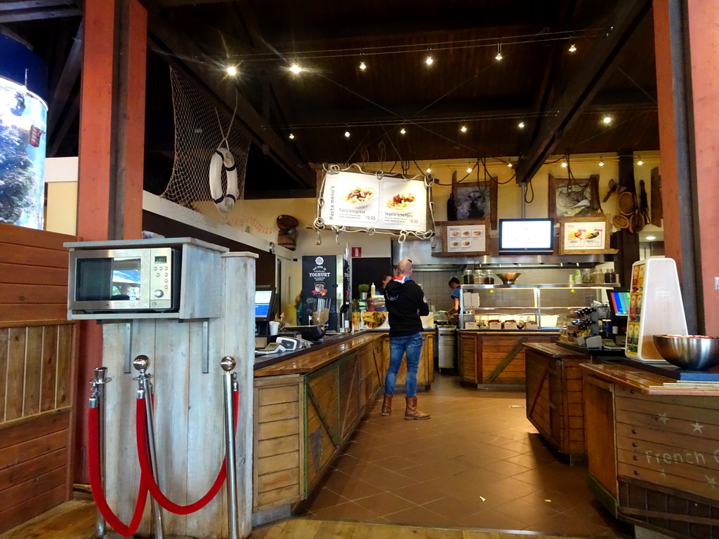 Interior of Restaurant De Andersom at the Dolfinarium Harderwijk