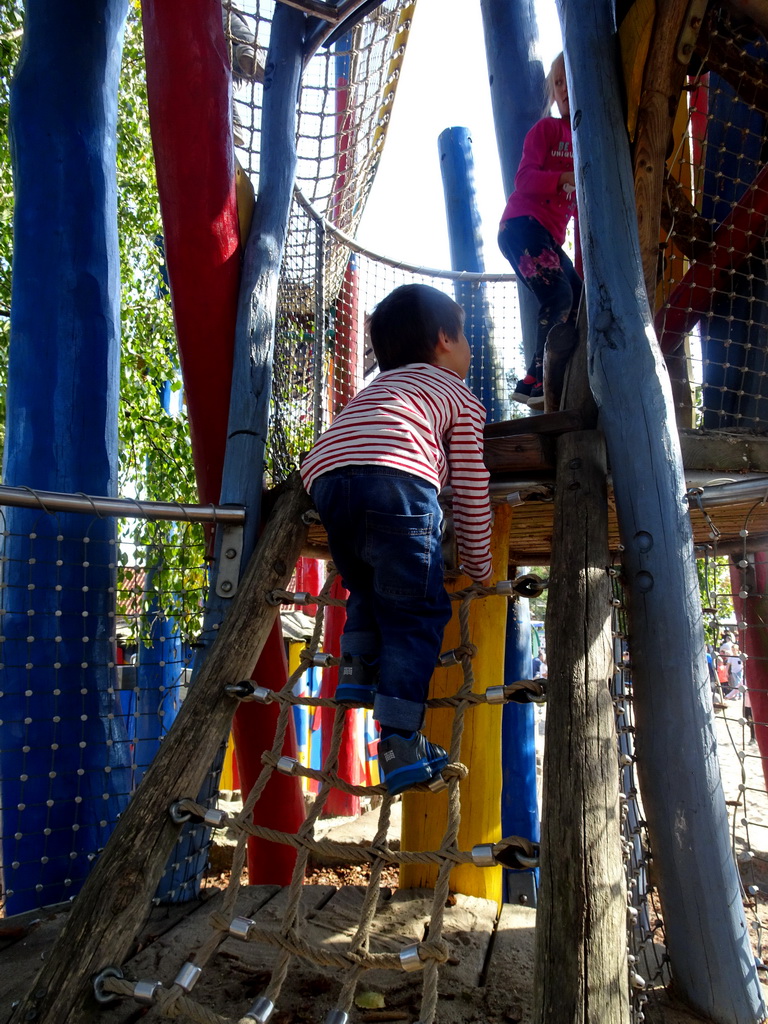 Max at the Pierewier playground at the Dolfinarium Harderwijk