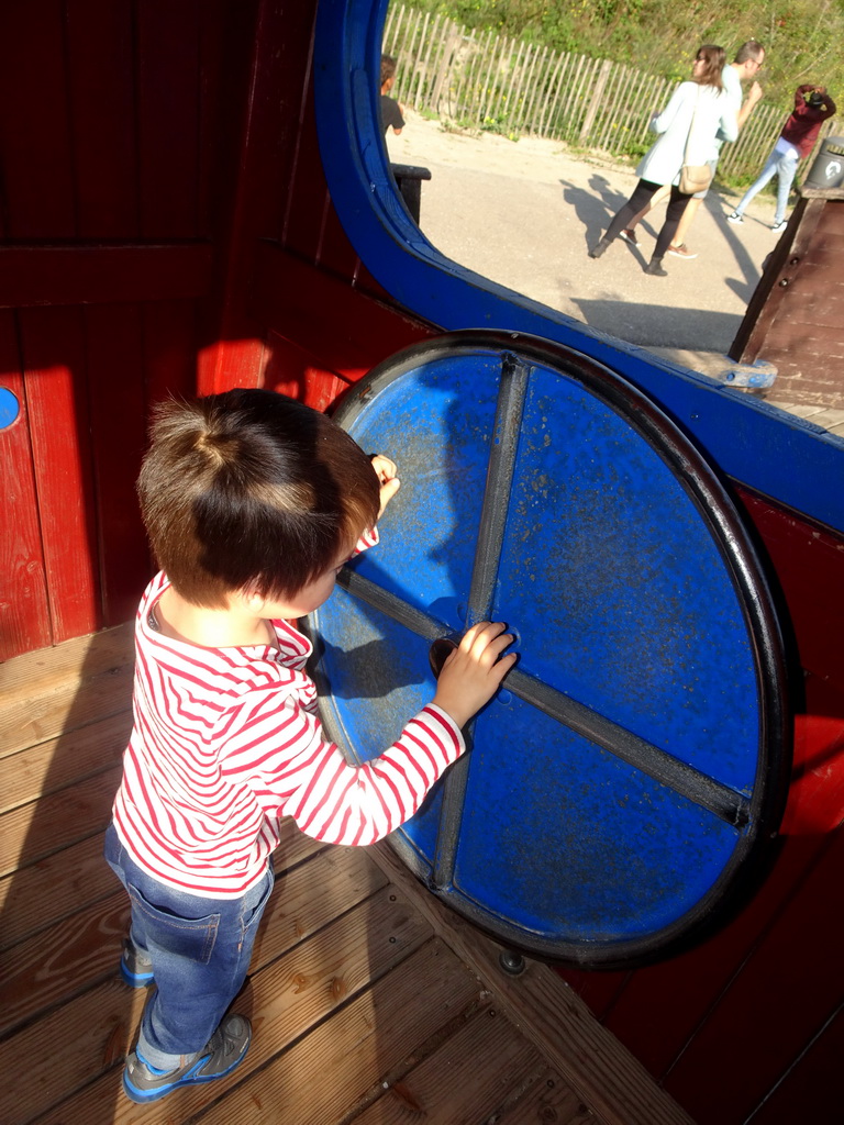 Max at the Kantjeboord playground at the Dolfinarium Harderwijk