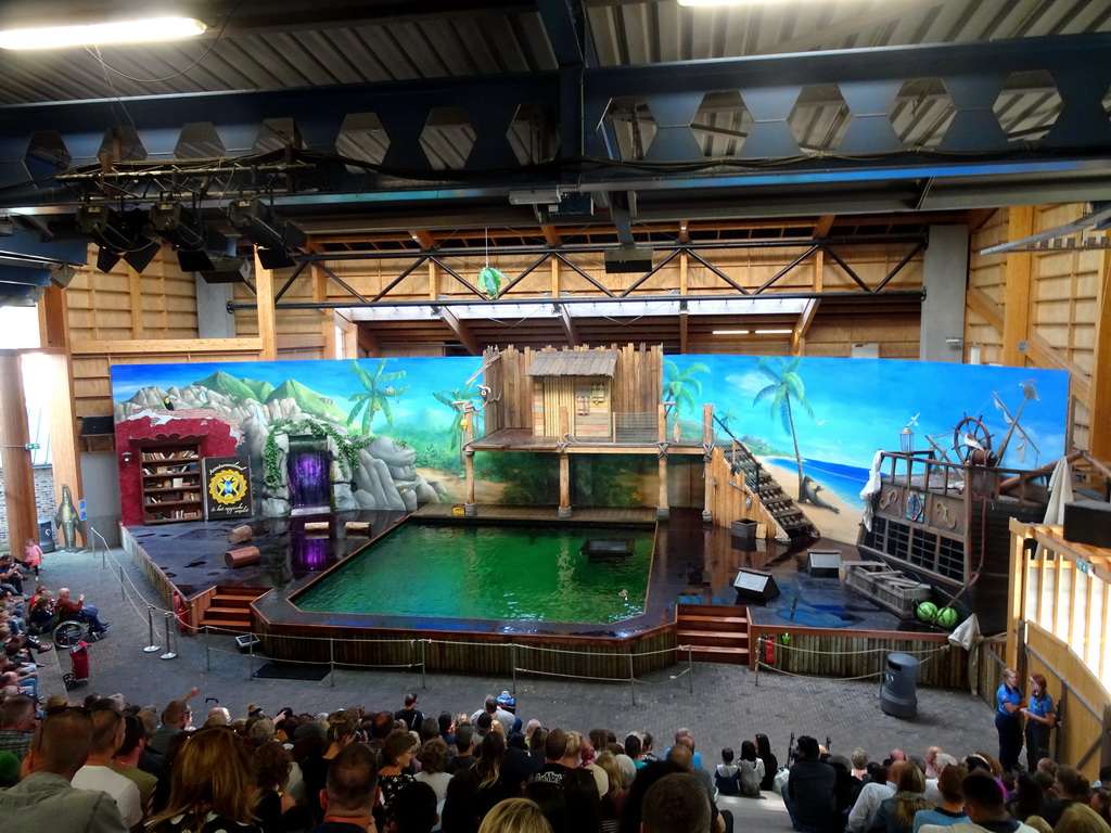 Interior of the Zoete Zeeleeuwentheater at the Dolfinarium Harderwijk