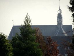The Grote Kerk church, viewed from the DolfijnenDelta area at the Dolfinarium Harderwijk