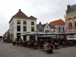 Terrace of Café Restaurant Banka at the Markt square
