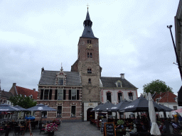 Front of the Grote of Andreaskerk church at the Markt square