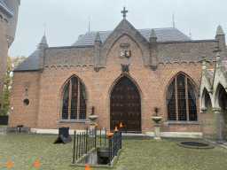 Outer square at the main building of the Heeswijk Castle, during the `Sint op het Kasteel 2022` event