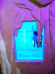 Ice cave at the upper floor of the main building of the HistoryLand museum