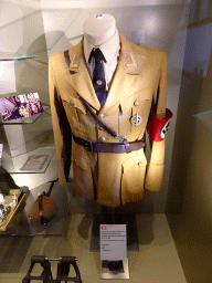 Nazi uniform at the World War II room at the upper floor of the main building of the HistoryLand museum