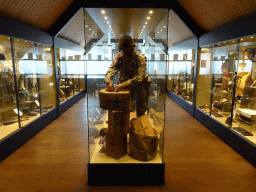 Interior of the World War II room at the upper floor of the main building of the HistoryLand museum