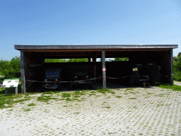 Jeeps at the Oorlogsveld area at the HistoryLand museum