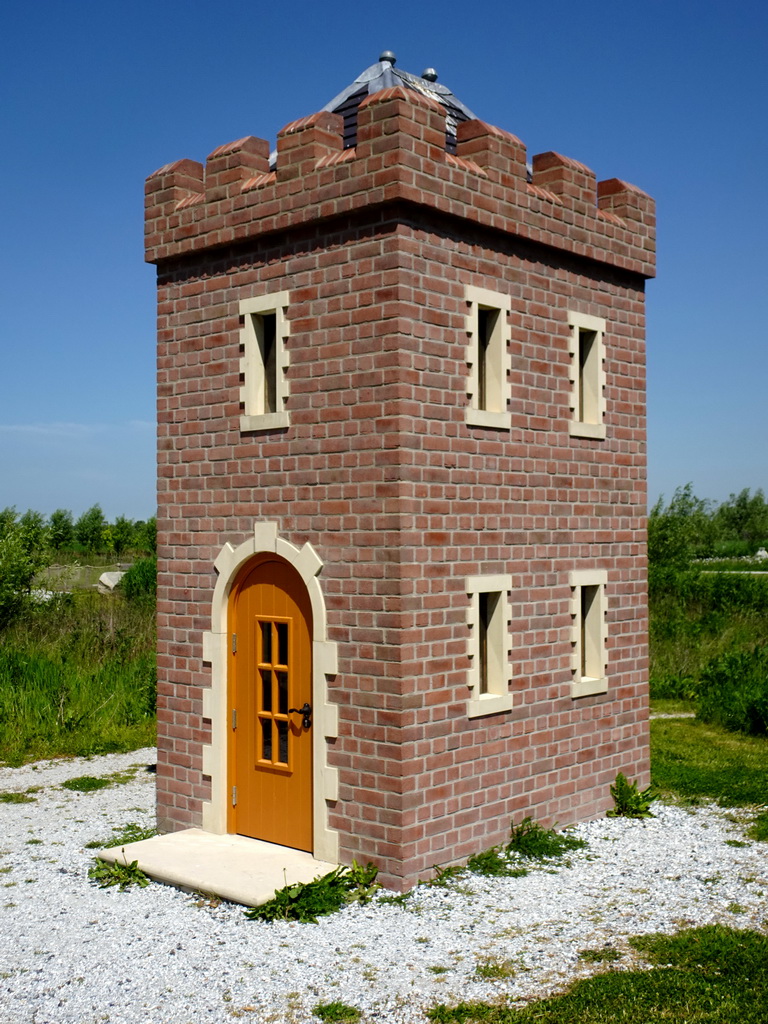 Scale model of the Cistercian Tower of Oosthoek at the HistoryLand museum