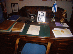 Desk of Artturi Ilmari Virtanen at the headquarters of the Valio company