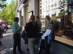 Miaomiao`s colleagues at the Pohjoisesplanadi street