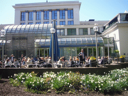 East side of the Svenska Teatern theatre at the Esplanadi Park