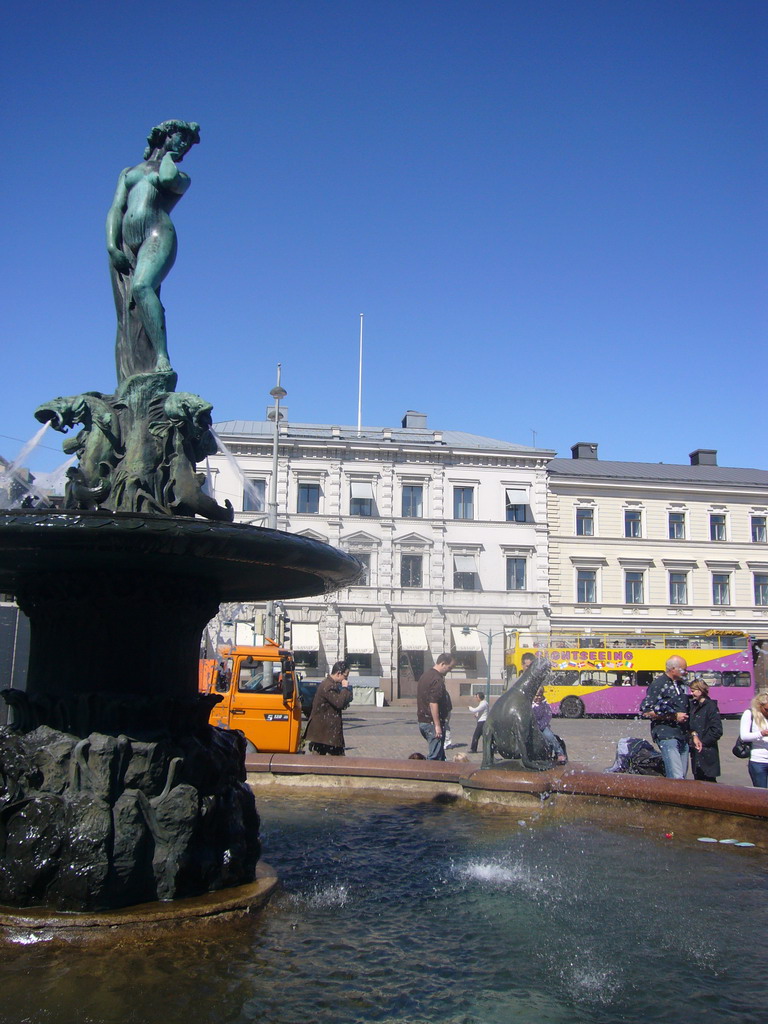 The Havis Amanda statue at Market Square