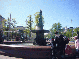 The Havis Amanda statue at Market Square