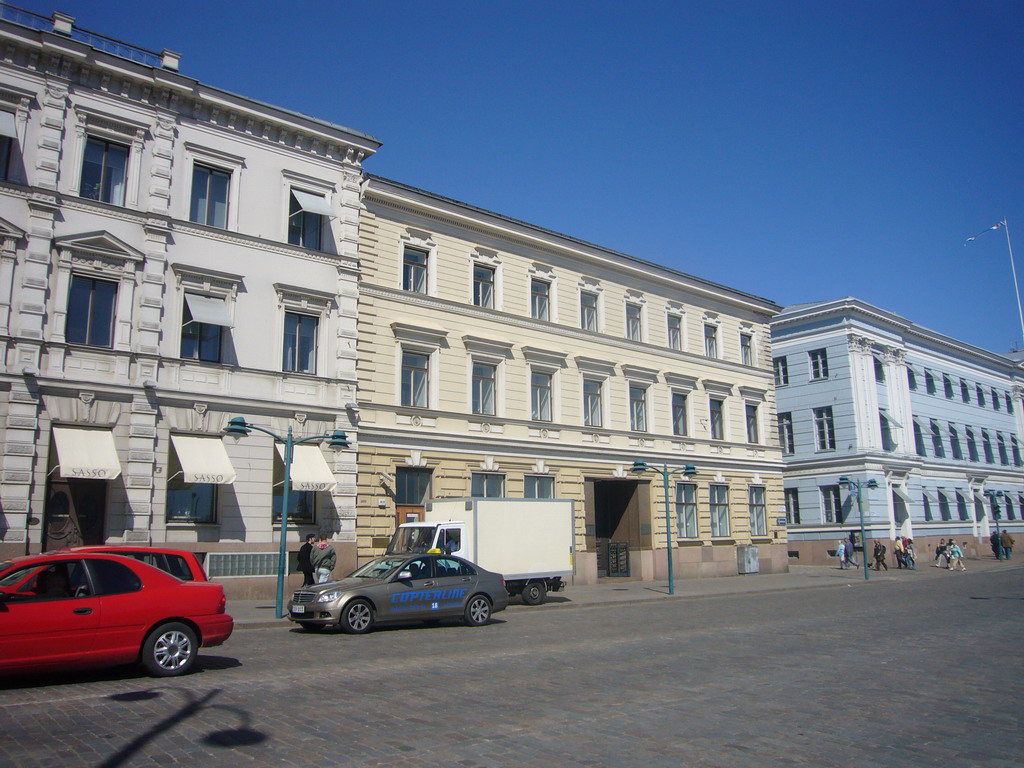 Buildings at the north side of Market Square