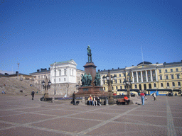 Senate Square with the Statue of Tsar Alexander II
