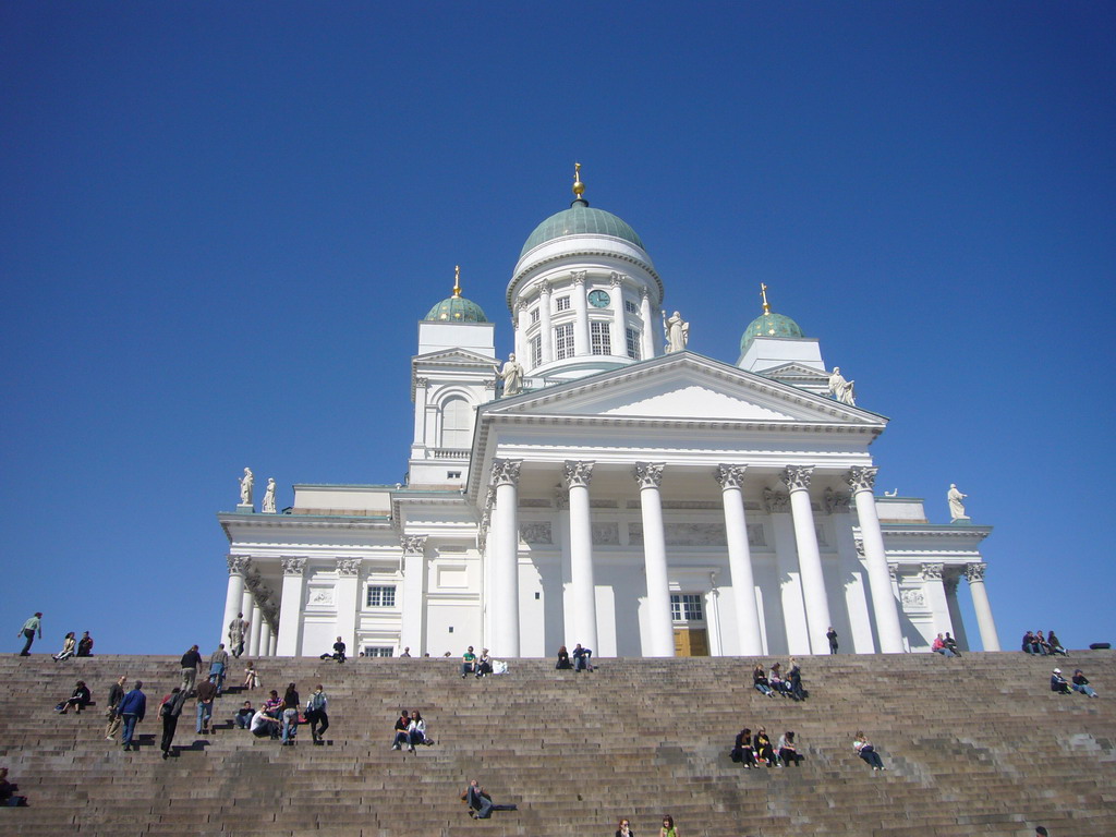 The Helsinki Cathedral, viewed from Senate Square