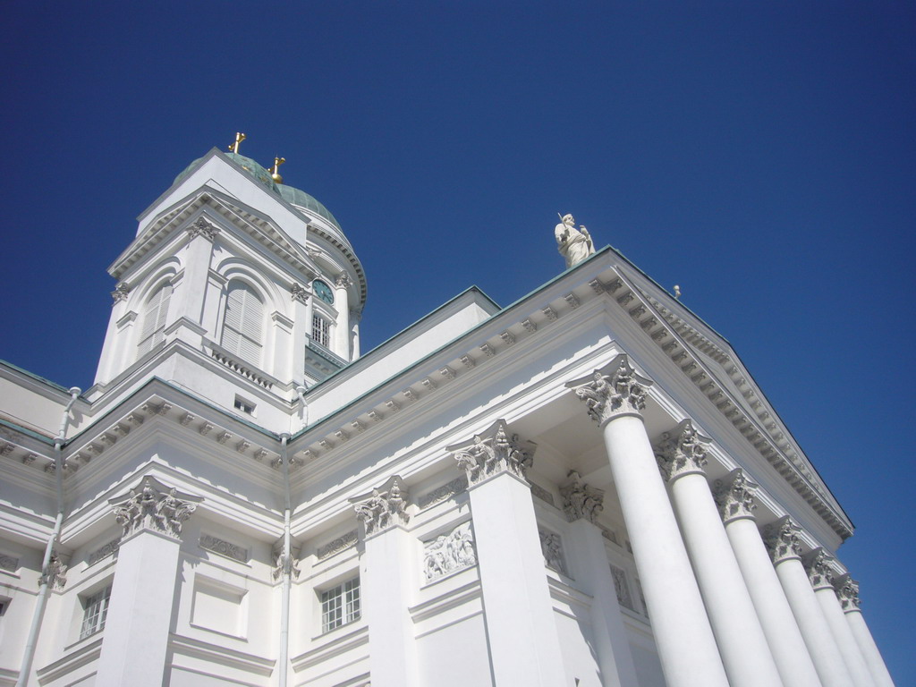 Southwest side of the Helsinki Cathedral