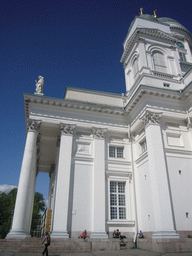 Southwest side of the Helsinki Cathedral